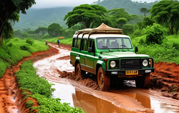 말라위 도로 상황 - **Prompt: Scenic Dry Season Rural Dirt Road**
"An expansive view of a wide, unpaved red dirt roa... 말라위 도로 상황 - **Prompt: Scenic Dry Season Rural Dirt Road**
"An expansive view of a wide, unpaved red dirt roa...