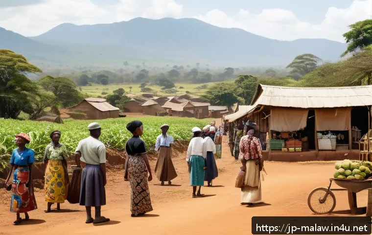 말라위와 영국의 관계 - A detailed historical scene depicting the colonial era in Malawi under British rule: focus on a bust...
